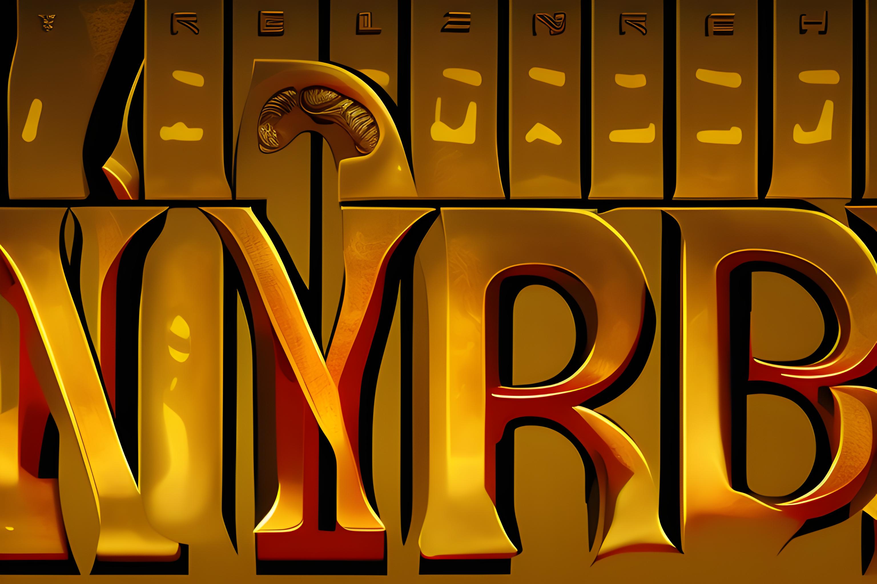 letras do filme matrix brilhando no fundo preto

